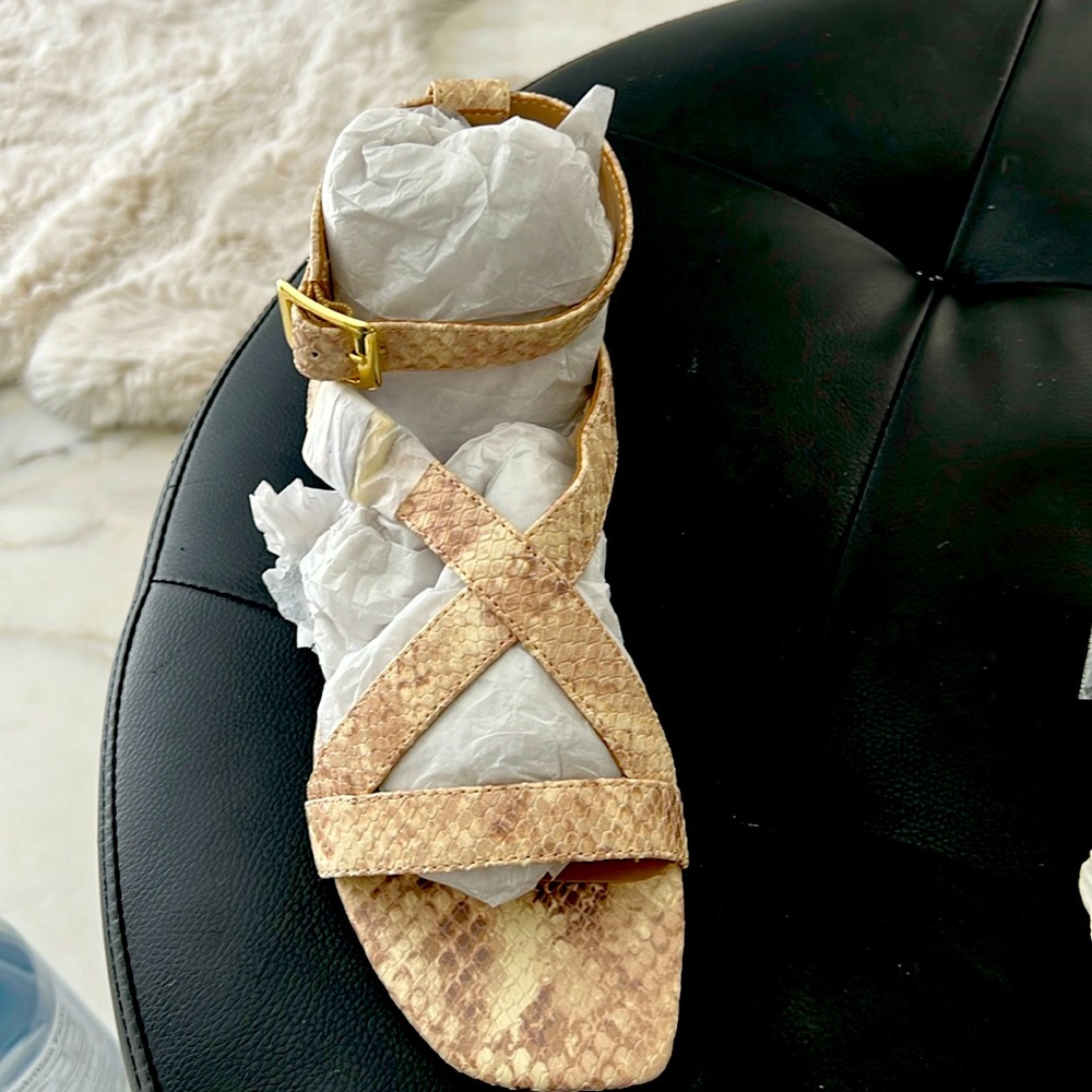 Gladiator Ankle Strap Genuine Leather Sandal